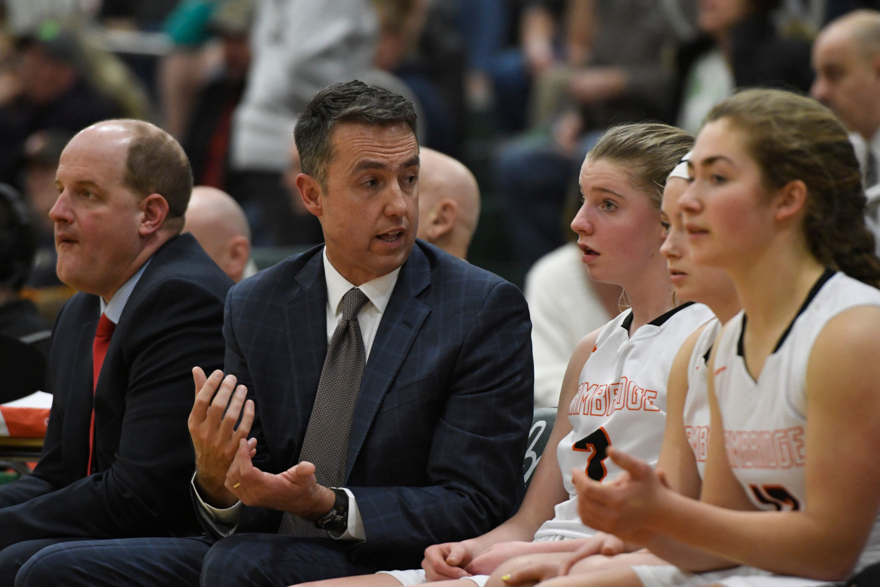 Girls basketball: Cambridge vs. Madrid-Waddington